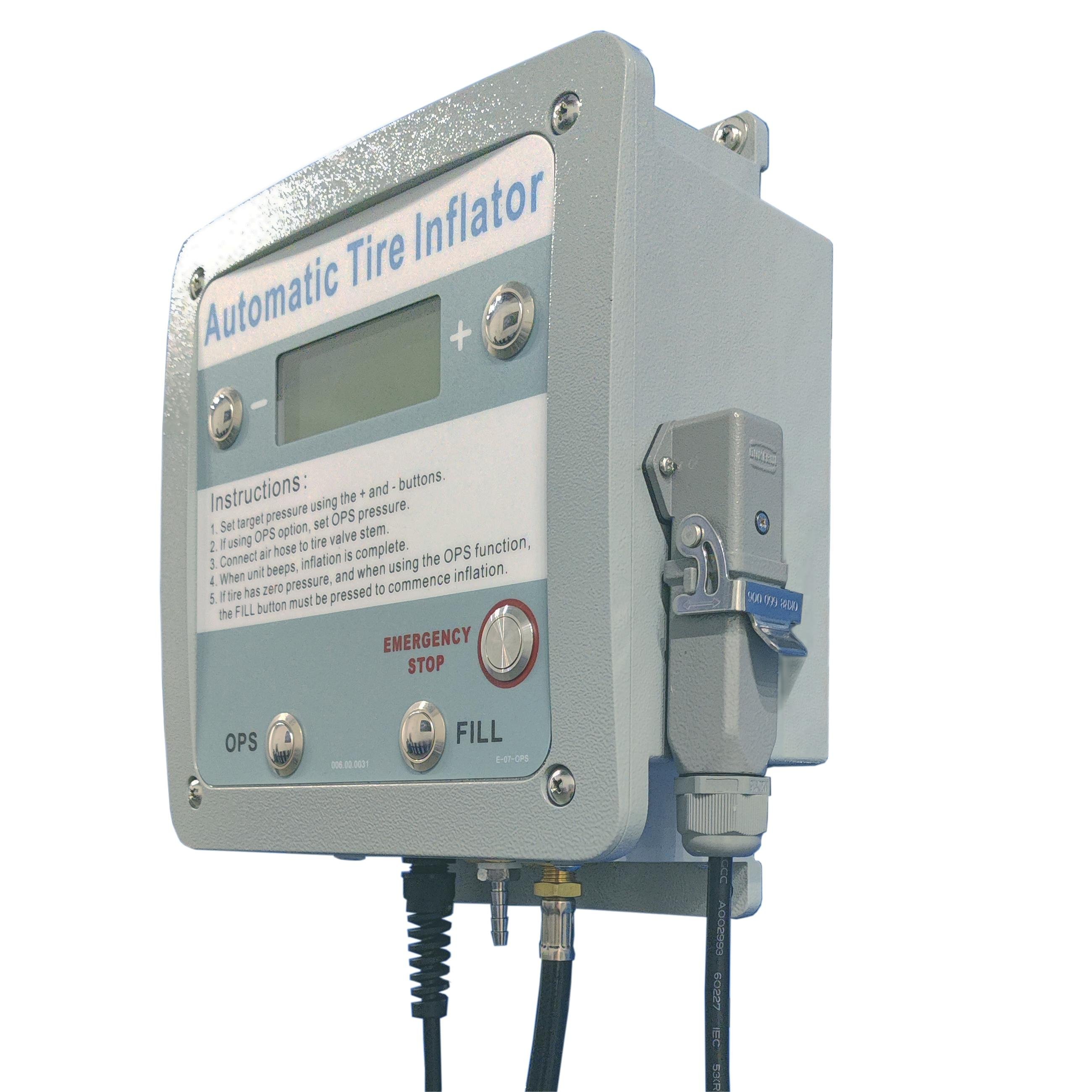 G5 Wall Mounted Automatic Air Machine Digital Tyre Inflator Gas Station Petrol Station Tire Inflators With Compressor